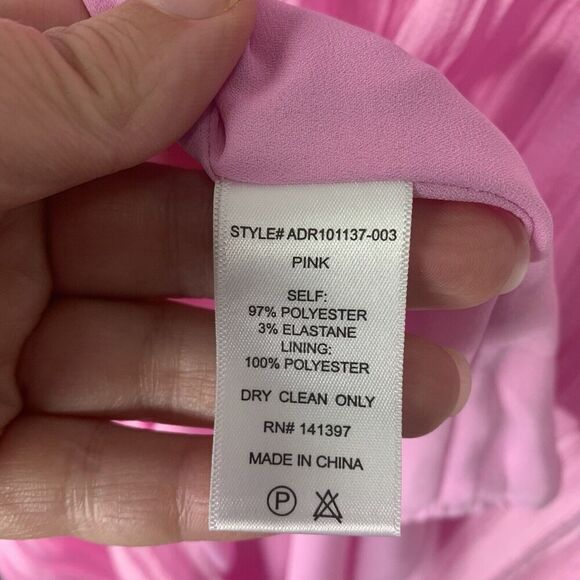 ASTR The Label Pink Tiered Gauze Halter Dress Womens Size Small NWT $138 - Picture 6 of 10